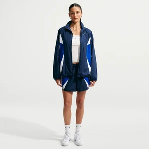 Damskie spodenki dresowe ze średnim stanem o luźnym kroju Nike - Niebieski