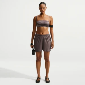 Damskie spodenki NikeSKIMS Stretch Knit - Brązowy