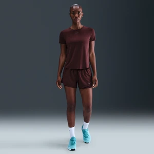 Damskie spodenki o średnim stanie 2 w 1 Dri-FIT Nike One 7,5 cm - Czerwony
