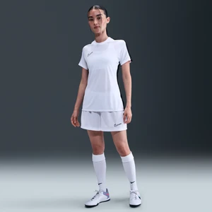 Damskie spodenki piłkarskie Nike Academy Dri-FIT 10 cm - Biel