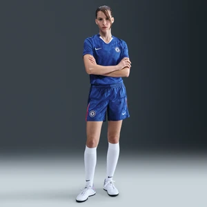 Damskie spodenki piłkarskie Nike Dri-FIT Chelsea F.C. Stadium 2025/26 (wersja domowa) – replika - Niebieski