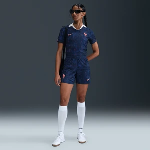 Damskie spodenki piłkarskie Nike Dri-FIT FFF Stadium 2025/26 (wersja domowa) – replika - Niebieski