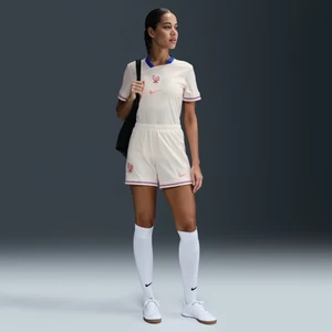 Damskie spodenki piłkarskie Nike Dri-FIT FFF Stadium 2025/26 (wersja wyjazdowa) – replika - Brązowy