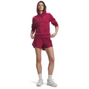 Damskie spodenki treningowe Under Armour Tech Play Up Shorts - czerwone