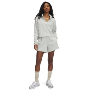 Damskie spodenki treningowe Under Armour UA Meridian Rib Short - zielone