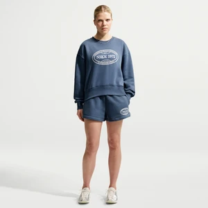 Damskie spodenki z dzianiny Nike - Niebieski