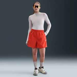 Damskie spodenki z materiału rip-stop ze średnim stanem Repel Nike ACG - Czerwony