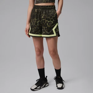Damskie spodenki z motywem rombu Jordan Sport 10 cm - Zieleń