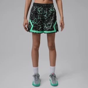 Damskie spodenki z motywem rombu Jordan Sport 10 cm - Zieleń