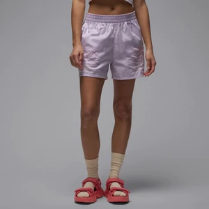 Damskie spodenki z tkaniny Jordan - Fiolet