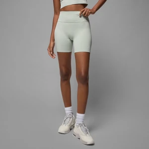 Damskie spodenki z wysokim stanem Dri-FIT 15 cm Jordan Sport - Szary