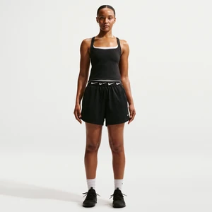 Damskie spodenki ze średnim stanem 10 cm Nike Attack Dri-FIT - Czerń
