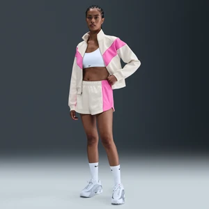 Damskie spodenki ze średnim stanem 5 cm Nike Windrunner - Biel
