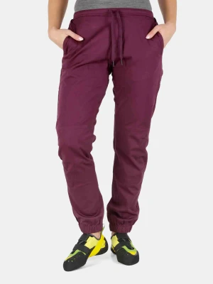 Damskie spodnie Black Diamond Notion Pants - plum