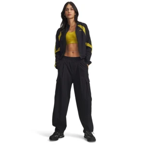 Damskie spodnie cargo Under Armour UA Unstoppable Rstop Cargo - czarne