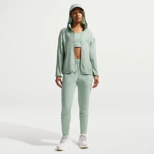 Damskie spodnie do biegania ze średnim stanem Nike Swift Dri-FIT - Zieleń