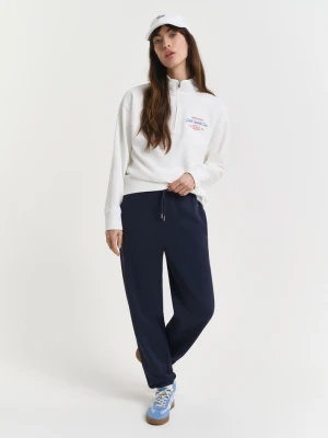 Damskie spodnie dresowe o regularnym kroju GANT