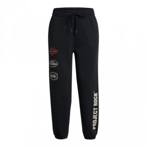 Damskie spodnie dresowe Under Armour Project Rock W Hwt Pnt Tools - czarne