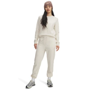 Damskie spodnie dresowe Under Armour UA Rival Terry Jogger - białe