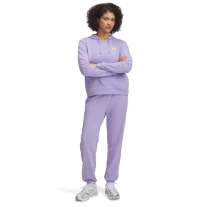 Damskie spodnie dresowe Under Armour UA Rival Terry Jogger - fioletowe