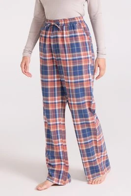 Damskie spodnie flanelowe - Navy Mountain Warehouse