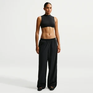Damskie spodnie o kroju oversize NikeSKIMS Stretch Nylon - Czerń