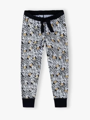 Damskie spodnie od piżamy z Myszką Mickey