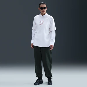 Damskie spodnie piłkarskie o kroju oversize z wysokim stanem Nike Chelsea F.C. Phoenix Fleece - Zieleń