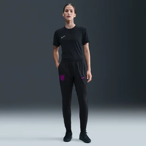 Damskie spodnie piłkarskie z dzianiny Nike Dri-FIT Anglia Strike - Czerń