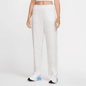 Damskie spodnie piłkarskie z tkaniny z wysokim stanem Nike Dri-FIT FFF Tech Pack - Biel