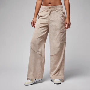 Damskie spodnie sztruksowe Jordan Chicago - Brązowy