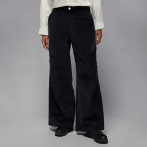 Damskie spodnie sztruksowe Jordan Flight Chicago - Czerń