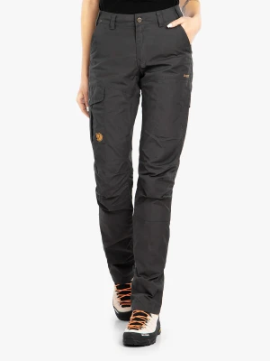 Damskie spodnie trekkingowe Fjallraven Karla Pro Trousers - dark grey