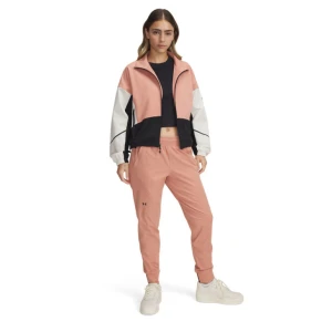 Damskie spodnie treningowe joggery Under Armour UA Unstoppable Jogger - różowe