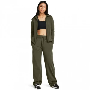 Damskie spodnie treningowe Under Armour Motion Open Hem Pant - zielone