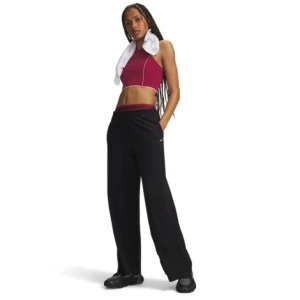 Damskie spodnie treningowe Under Armour Motion Wide Leg Pant - czarne