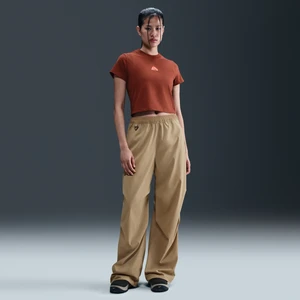 Damskie spodnie z wysokim stanem i ochroną przed promieniowaniem UV Nike ACG „Activitorium” - Brązowy