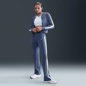 Damskie spodnie z wysokim stanem Nike Sportswear - Niebieski