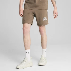 Damskie szorty PUMA Class 8", Odzież, Brązowy,