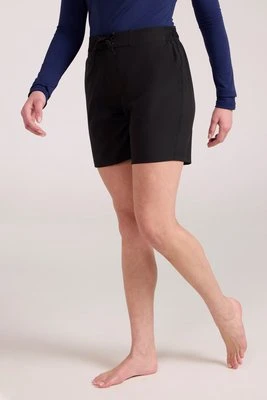 Damskie szybkoschnące długie szorty - Charcoal Mountain Warehouse