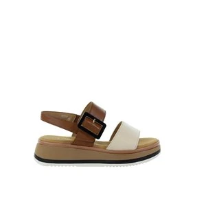 Damskie wielokolorowe skórzane sandały GABOR 82.744.52