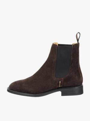 Damskie zamszowe botki Chelsea Favy GANT