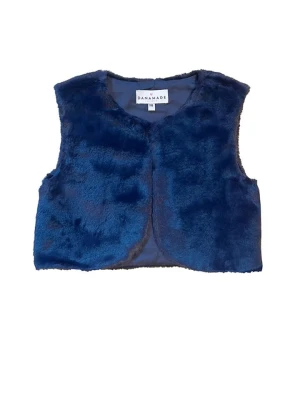 Danamade Kamizelka pluszowa "Dhasel" w kolorze niebieskim rozmiar: 146