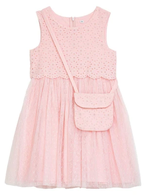 Danamade Sukienka "Dfinia" w kolorze jasnoróżowym rozmiar: 140