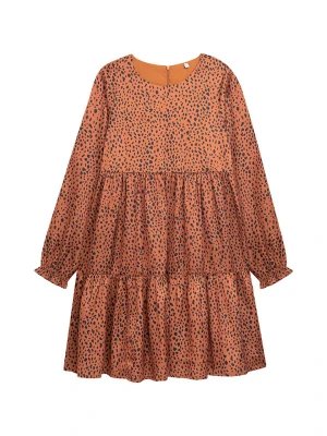 Danamade Sukienka "Dleni" w kolorze jasnobrązowym rozmiar: XS