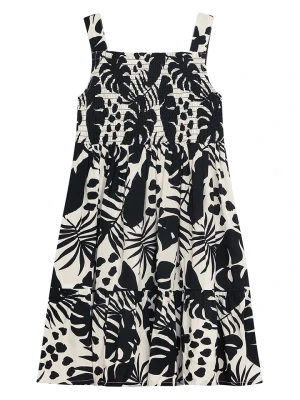 Danamade Sukienka "Dlora" w kolorze czarno-kremowym rozmiar: 134