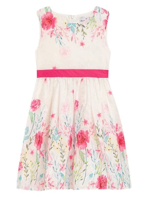 Danamade Sukienka "Dualani" w kolorze kremowo-różowym rozmiar: 140