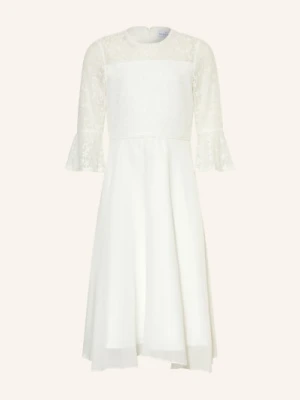 Danamade Sukienka Koktajlowa Z Rękawami 3/4 weiss