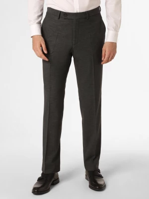 Daniel Hechter Męskie spodnie od garnituru modułowego Mężczyźni Regular Fit Sztuczne włókno szary marmurkowy,