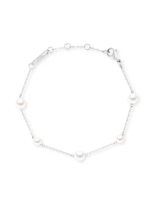 Daniel Wellington bransoletka damska ze stali nierdzewnej Pearl Step srebrny